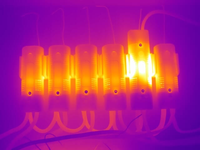 Electrical Thermal Image of Plugs